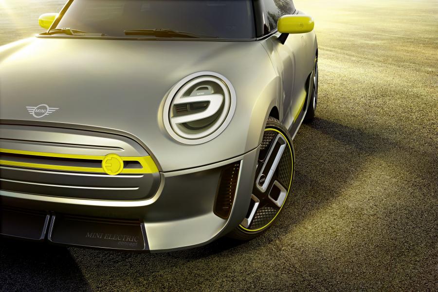 Детали экстерьера Mini Electric Concept 2017 года  (фото 12 из 47)